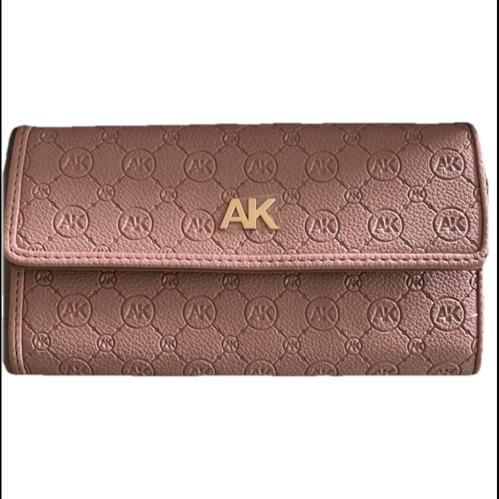 Anne Klein Monogram Pink Wallet (NWT)